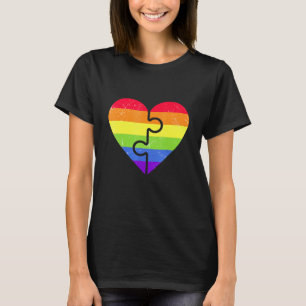 Lqbtq Flag Gay Rainbow Flag Pride Bisexual Gay Bi  T-Shirt
