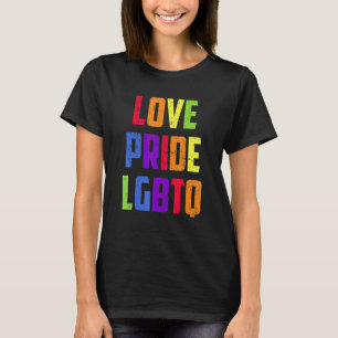 Lqbtq Flag Gay Rainbow Flag Pride Bisexual Gay Bi  T-Shirt