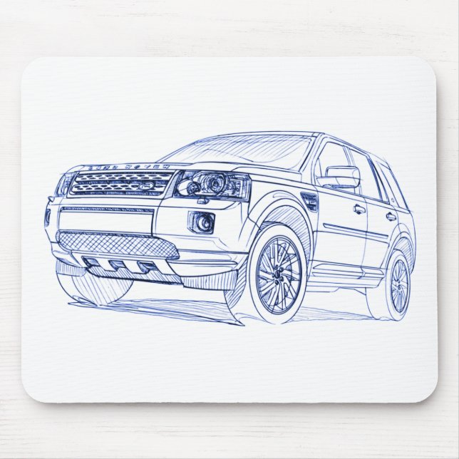 LR Freelander 2011 Mouse Pad (Front)