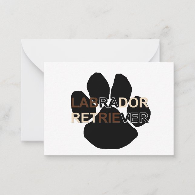 LR name paw Card (Front)