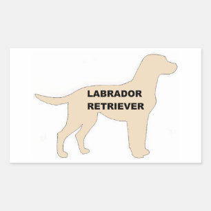 LR yellow name silhouette Rectangular Sticker