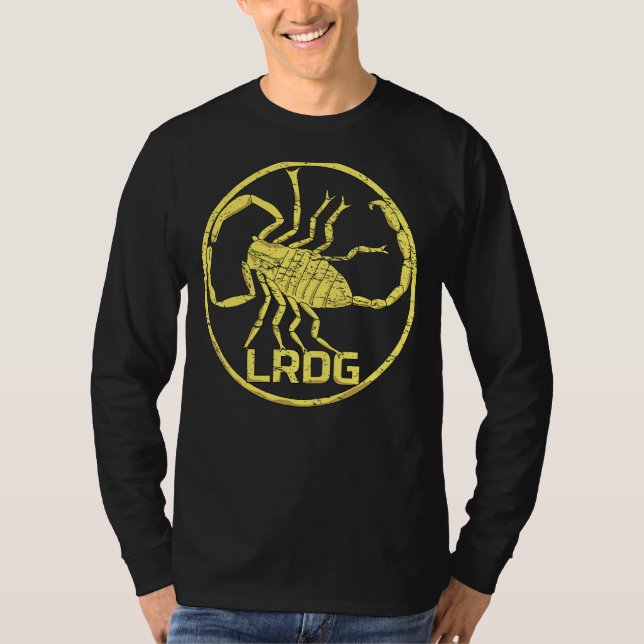 Lrdg British Special Force Range Desert Group T-Shirt (Front)