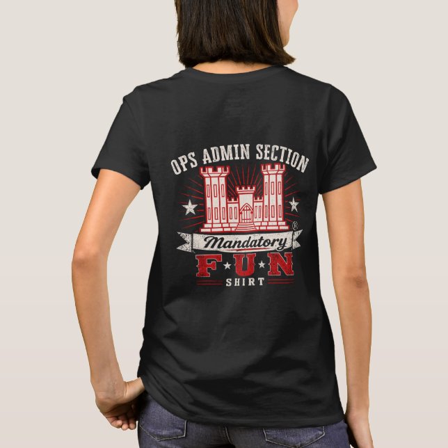 LRN OP Mandatory Fun Dark Colour T-Shirt (Back)