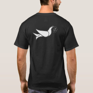 LRP blue on orange dove back T-Shirt