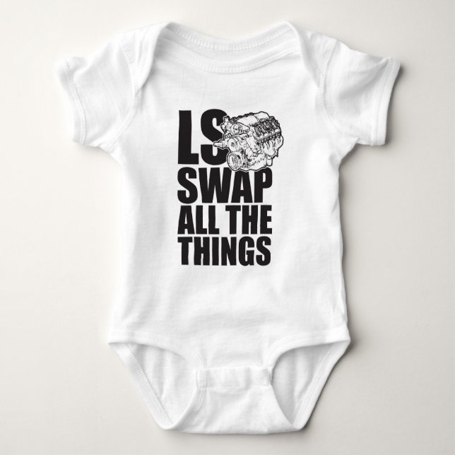 LS All The Things Baby Bodysuit (Front)