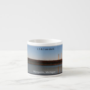 LS&I Ore Dock Marquette espresso mug