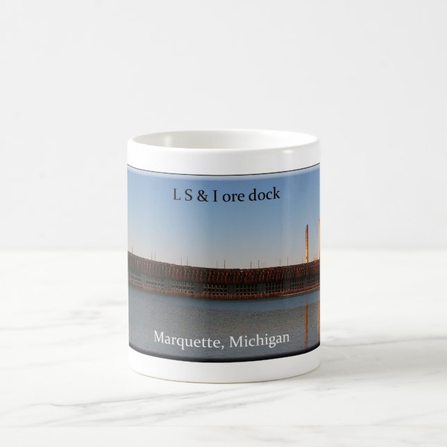 LS & I Ore Dock Marquette mug (Center)