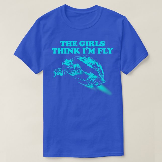 LS THINK IM FLY Gamera T-Shirt (Design Front)