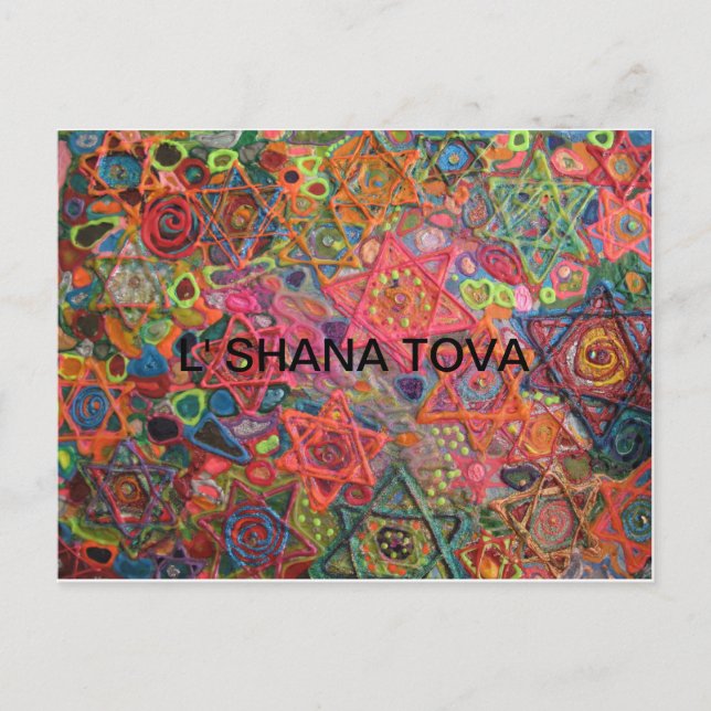 L'SHANA TOVA POSTCARD (Front)