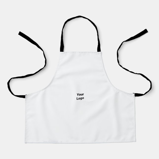 LSimple elegant custom logo here company    Apron (Front)