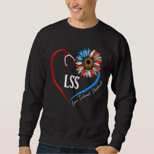 Lss Law School Student Future Lawyer Sunflower Ste Sweatshirt