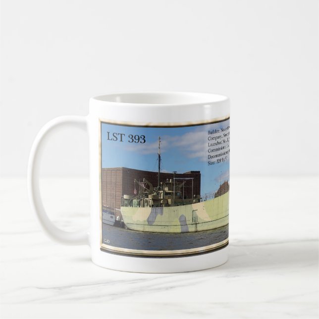 LST 393 mug (Left)