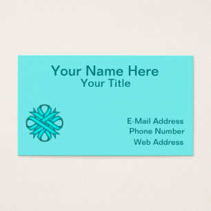 Lt Blue/Teal Clover Ribbon by Kenneth Yoncich