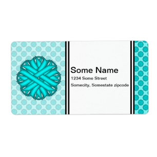 Lt Blue/Teal Flower Ribbon by K Yoncich
