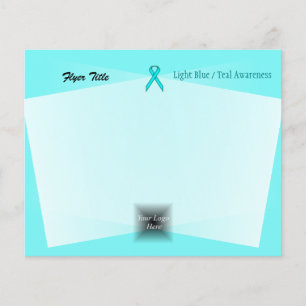 Lt Blue / Teal Standard Ribbon by Kenneth Yoncich Flyer