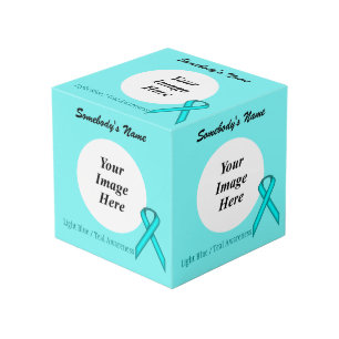 Lt Blue/Teal Standard Ribbon Tmpl by K Yoncich Cube