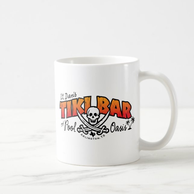 Lt. Dan's Tiki Bar & Pool Oasis Merchandise Coffee Mug (Right)