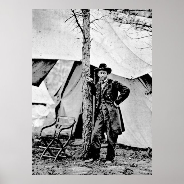Lt General Ulysses S Grant Poster (Front)