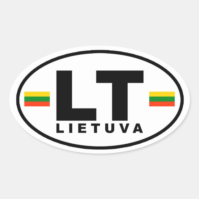 LT Lietuva Sticker (Front)