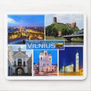 LT Lithuania - Vilnius - Mouse Pad