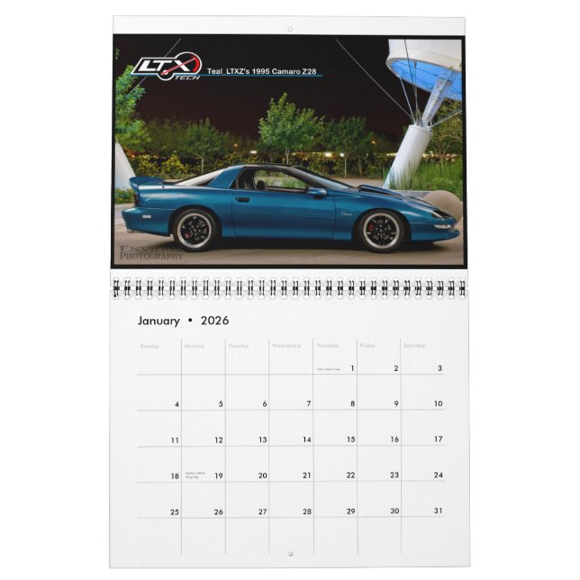 LTxTech.com's 2013  Calendar (Jan 2026)
