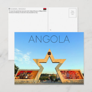 Luanda, Angola Travel Postcard
