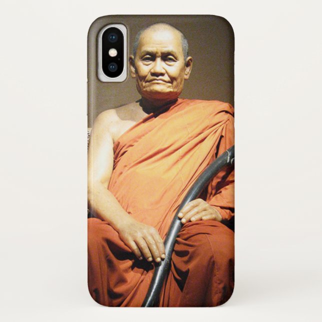 Luang Poo Cha Subhaddho ... Buddhist Monk Case-Mate iPhone Case (Back)
