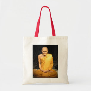 Luang Poo Mun Bhuridatto ... Buddhist Monk Tote Bag