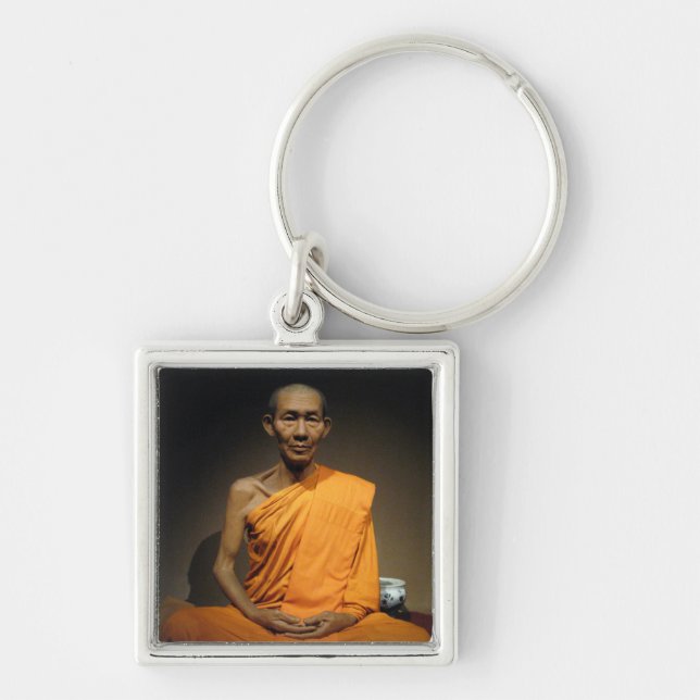 Luang Por Kasem Khemako ... Buddhist Monk Key Ring (Front)