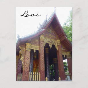 luang red wat postcard
