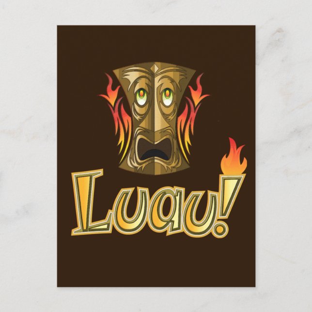 Luau 3 postcard (Front)