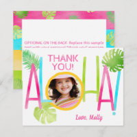 Luau Birthday Tropical Aloha Photo