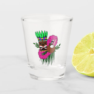 Luau Party Design Shot Glass