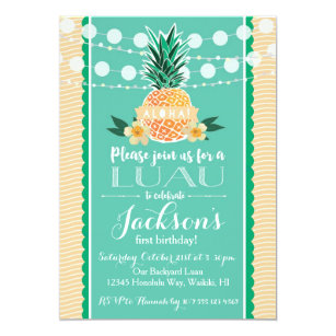 luau party engagement party invitations zazzle com au