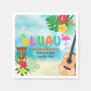 Luau Party Napkin