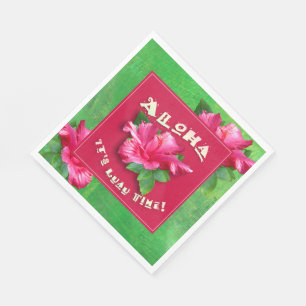 Luau Party Time Napkin