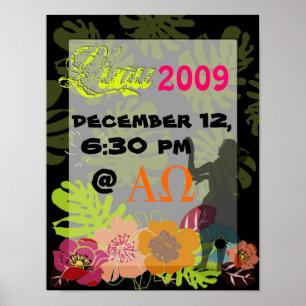 Luau Posters Decoration or Party