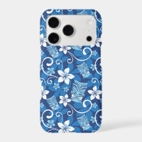 LUAU TIKI IN BRIGHT BLUE