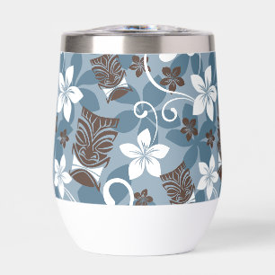 LUAU TIKI PATTERN (BLUE)