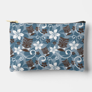 LUAU TIKI PATTERN (BLUE) ACCESSORY POUCH
