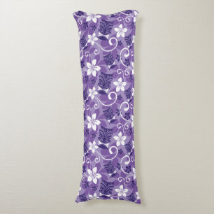 LUAU TIKI PATTERN (PURPLE) BODY CUSHION
