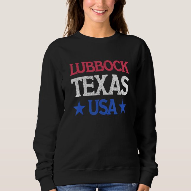 Lubbock Texas Sweatshirt (Front)