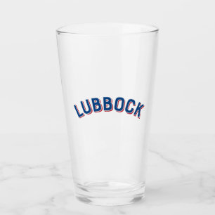 Lubbock, Texas Vintage Arch Glass
