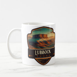 Lubbock, Texas Vintage Coffee Mug