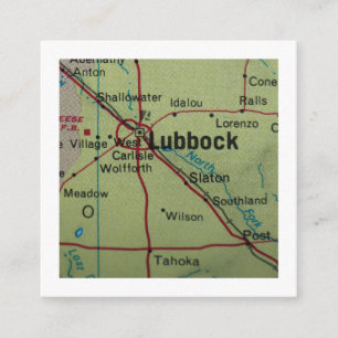 Lubbock We've Moved New Address Card