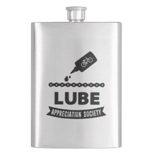 Lube Appreciation Society Cycling Hip Flask