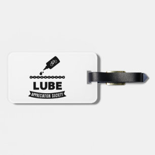 Lube Appreciation Society Cycling Luggage Tag