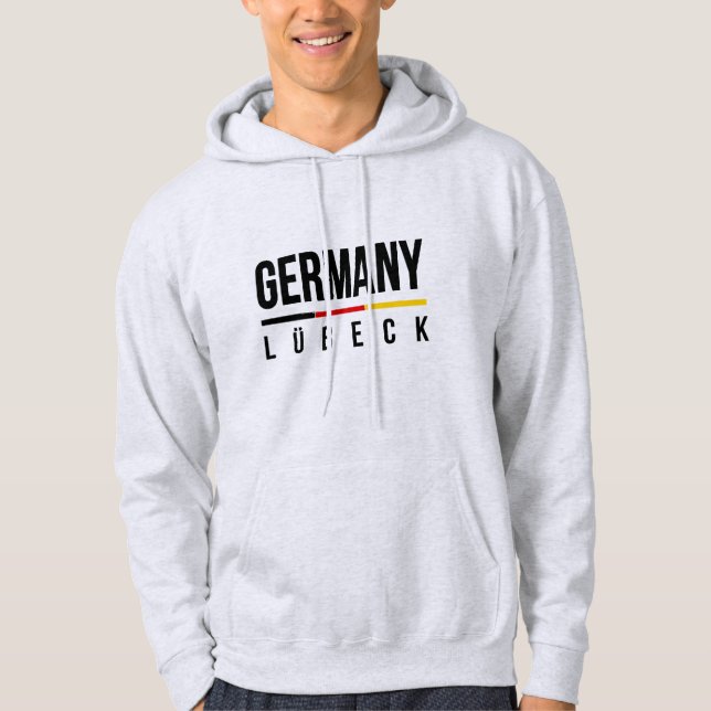Lübeck Germany Hoodie (Front)