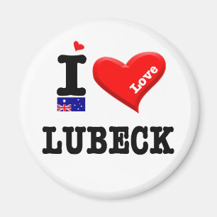 LUBECK - I Love Magnet