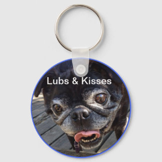 Lubs and Kisses Key Ring